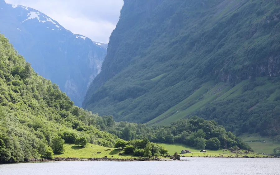 The Njardarheimr Viking village at Gudvangen